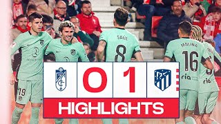 Highlights | Granada CF 0-1 Atlético de Madrid