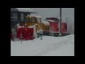Schneeräumung auf der Müglitztalbahn