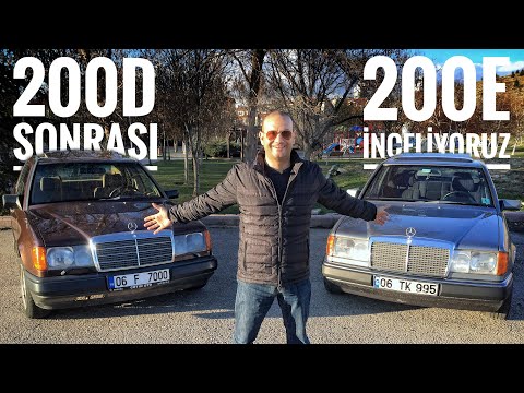 90'LAR | Mercedes 200D W124 sonrası şimdi de 200E test ettik