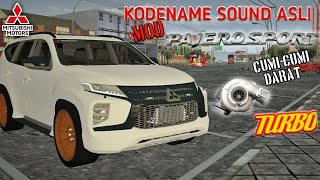 KODENAME PAJERO CUMI DARAT  | MOD BY NANO NANO ID |  SOUND TURBO | BUSSID V.3.7.1