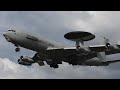 NATO Boeing E-3A AWACS Performing Touch & Go's | Geilenkirchen Air Base