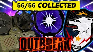 COLD WAR ZOMBIES ALL OUTBREAK SEASON 2 RELOADED INTEL LOCATIONS!