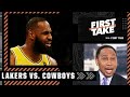 Stephen A. explains why the Lakers are a bigger disappointment than the Cowboys | First Take