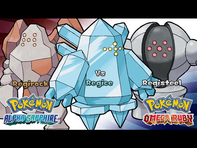 Shiny Regigigas, Regirock, Regice & Registeel Pokemon X, Y, Omega Ruby &  Alpha Sapphire 3DS  - Gameflip