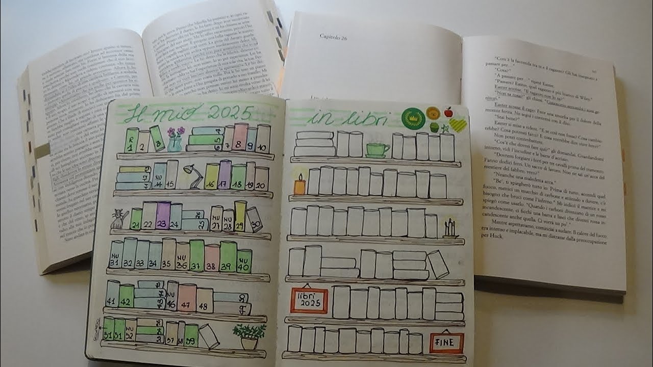 Il mio READING JOURNAL: aggiornamento di metà anno