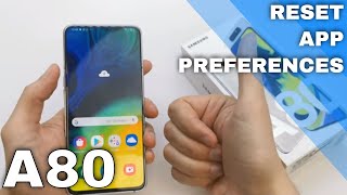 How to Restore Default Apps in SAMSUNG Galaxy A80 - Reset App Settings screenshot 1