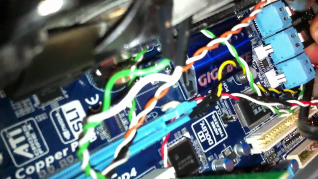 Connecting the DVD Drive Cables YouTube