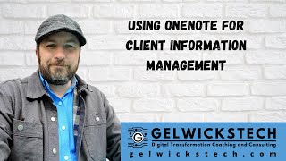 Using OneNote for Client Management screenshot 4