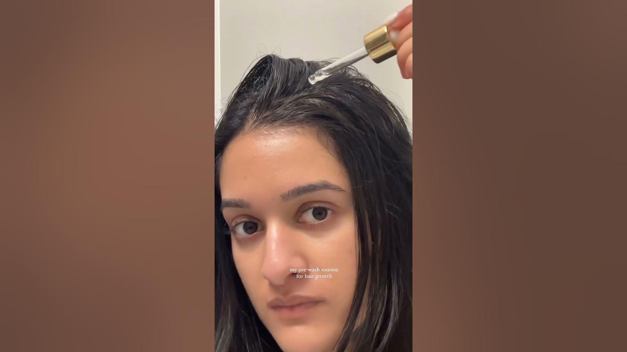  My pre-wash routine 💆🏻‍♀️ #prewash #hairgrowth #naturalhaircare - YouTube