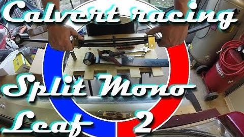 Drag n Drive Pinto: Calvert Racing Split Mono Leaf Springs 2