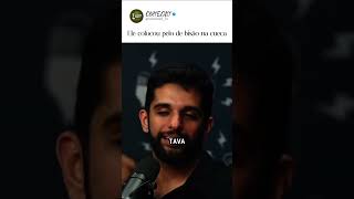 O assunto virou PELO DE BISÃO do nada KKKKK 😭 #podcast