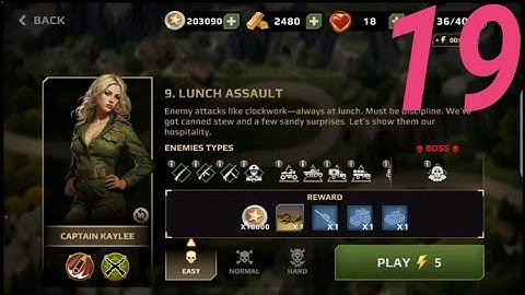 WWII Defence: RTS Army TD Game - Gameplay Walkthrough Part 19 - Level 9 ( Easy ) 