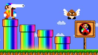 RAINBOW POWER! Super Mario Bros. but there are MORE Custom Pipe All Flower! | 2TB STORY GAME