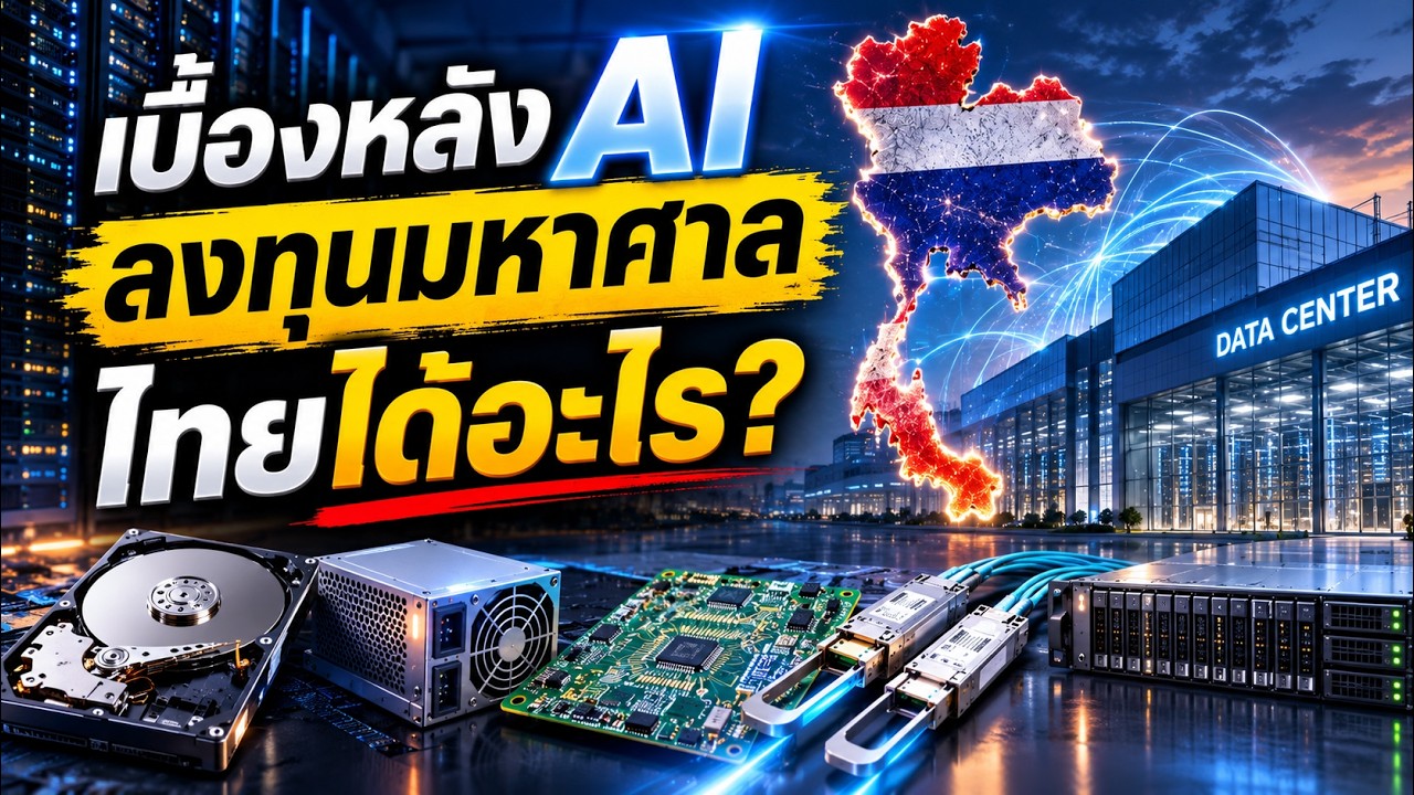 ⁣Data Center โตในไทย แต่ใครผลิต Hardware ให้ AI?