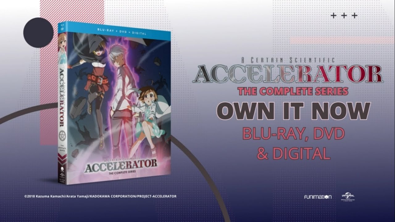 Toaru Kagaku no Accelerator Volume 1 Blu-Ray & DVD [Released Today]!  Includes Episodes 1-4! Exclusive Light Novel Written by Kamachi Kazuma Toaru  Majutsu no Index SS: Bio-Hacker! And Bonus Parody Anime The