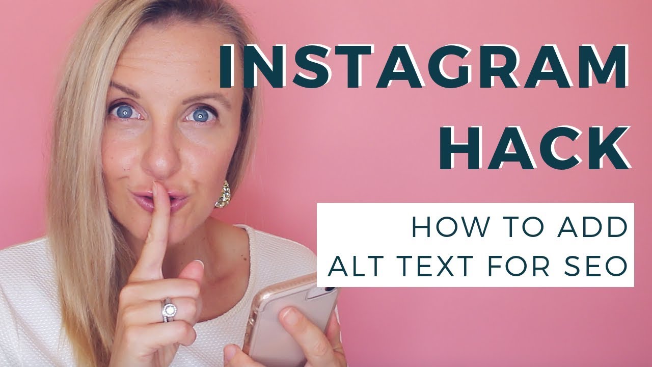  Update  Instagram SEO 🤓 How To Use ALT Text On Instagram \u0026 BEAT THE ALGORITHM 🙌
