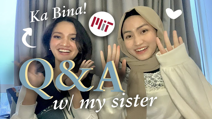 How to get in MIT? The Pros&Cons of Studying Abroad feat. My sister! 🇺🇸🇰🇷[ENG/IND]