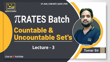 πRates Batch | Countable & Uncountable Set