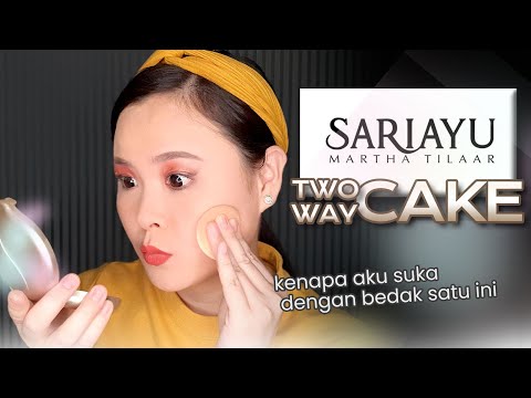 REVIEW Bedak TWO WAY CAKE dari Sariayu Martha Tilaar : Sejauh Apa Menutup Pori-Pori Kulit?