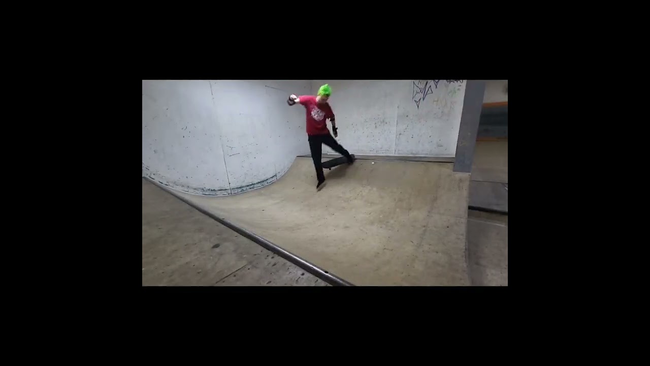 LET THERE BE LIGHT!! First visit to Creation Skatepark in Birmingham. Stuck to the 