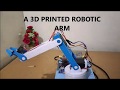 3D Printed Robotic Servo Arm