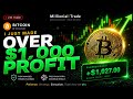 How I Made $1,027 on One Bitcoin Trade 💰🤑