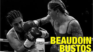 LEILA BEAUDOIN VS VICTORIA BUSTOS HIGHLIGHTS