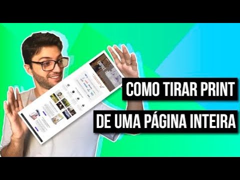 Como tirar um print da página inteira #TechTok #TechTips #PCTips #Cool