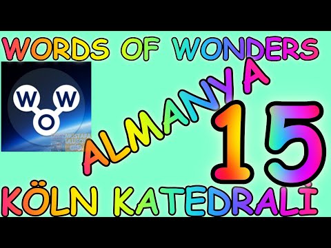 ALMANYA KÖLN KATEDRALİ 15 CEVAPLARI Words Of Wonders