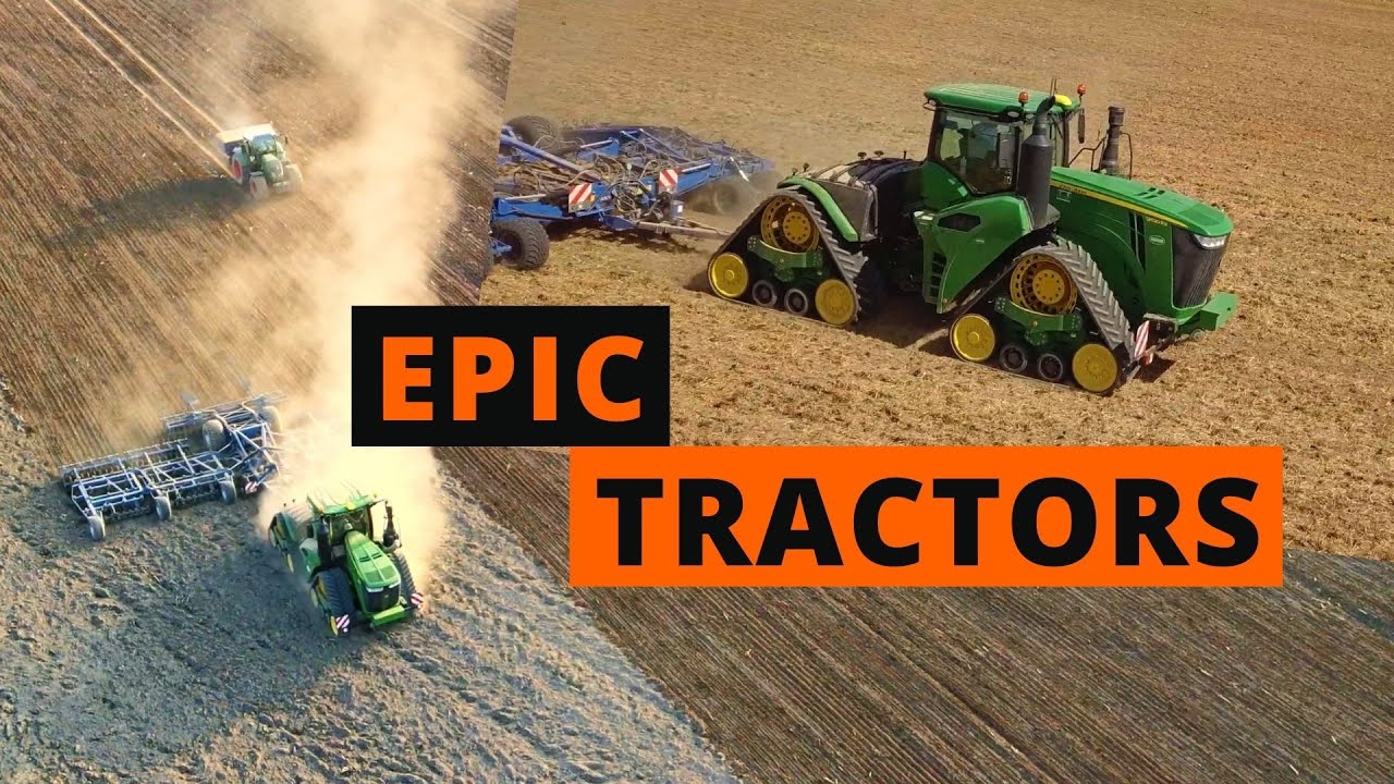 EPIC TRACTORS | 4K | DRONE VIDEO
