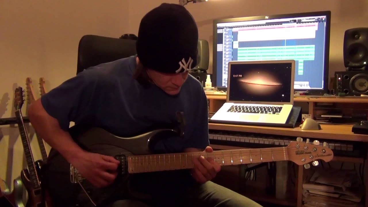 Milan Polak - Tracking Lead Guitar "Green Demon"