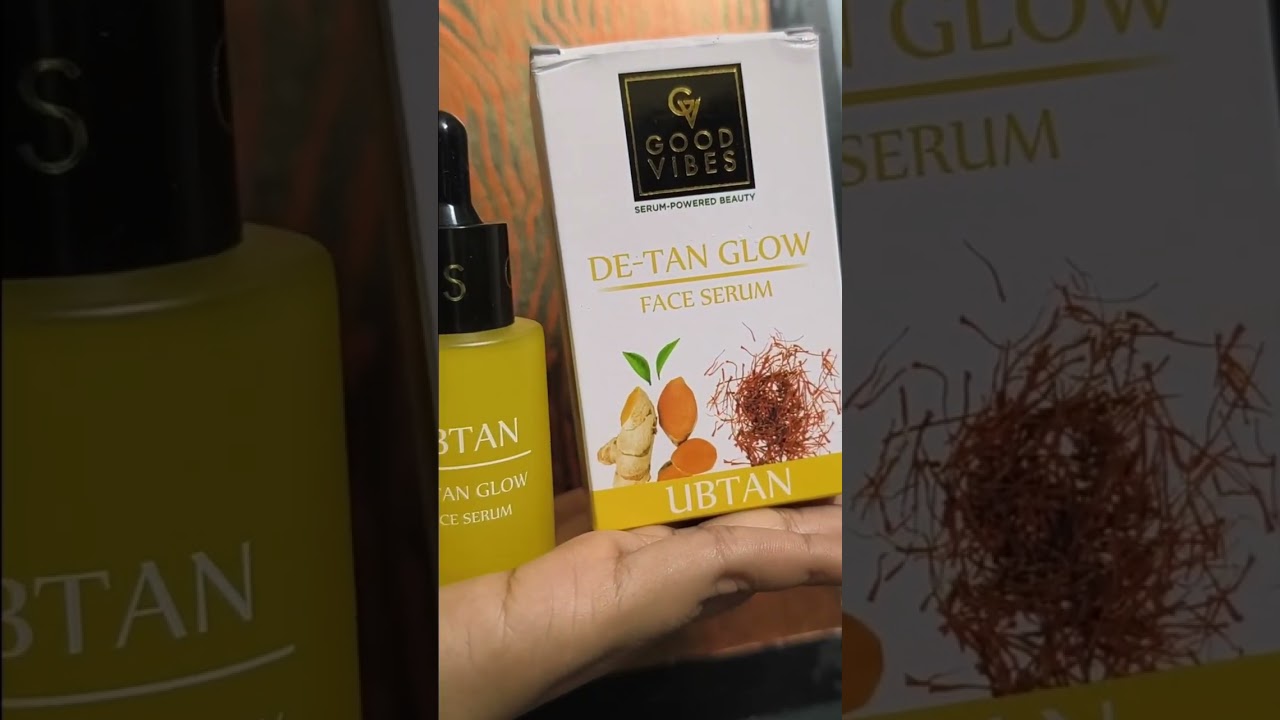 Good vibes de-tan glow serum  