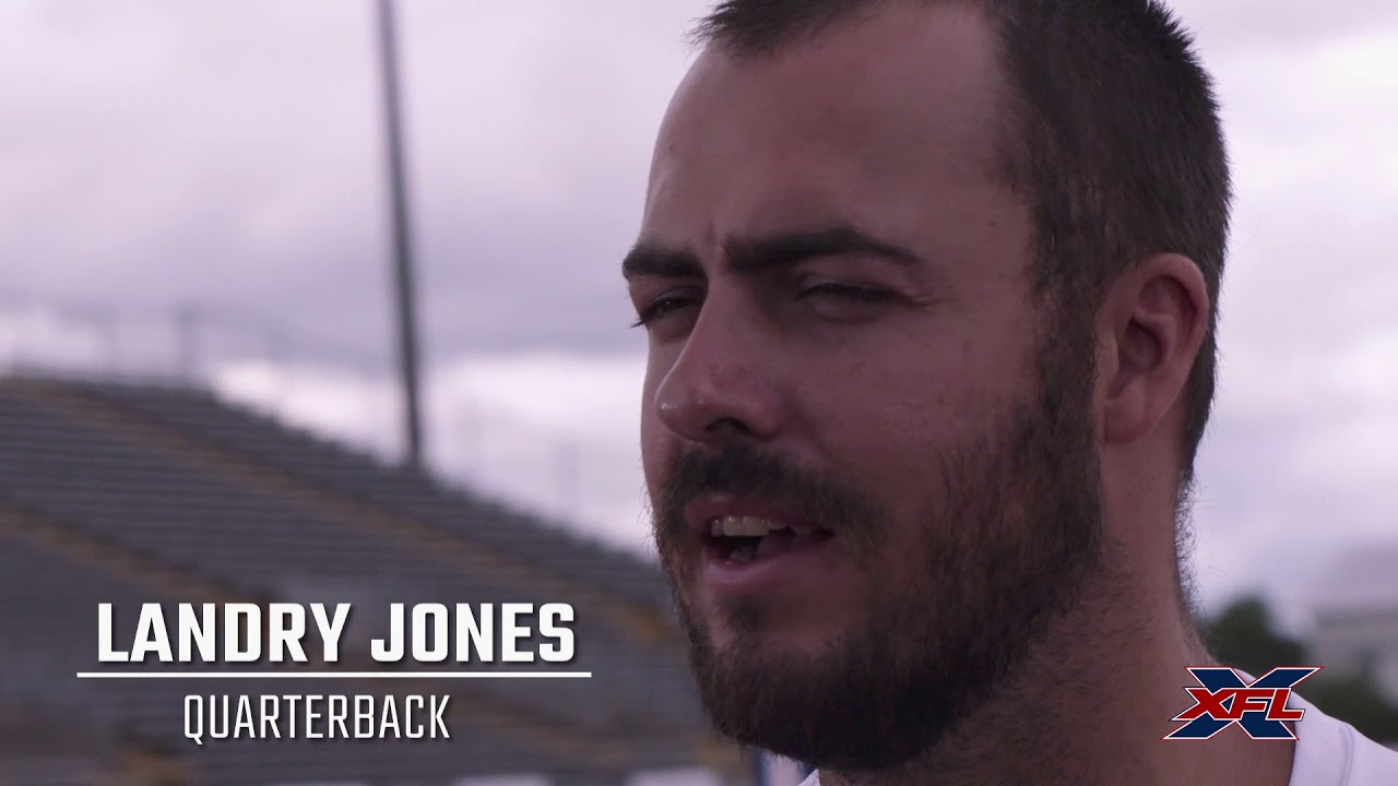 Landry Jones at the XFL Dallas Summer Showcase YouTube