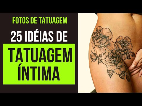 25 LINDAS IDÉIAS DE TATUAGEM INTIMA FEMININA