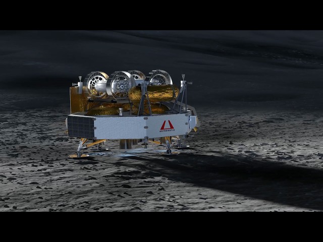 Il grifone si prepara per la Luna