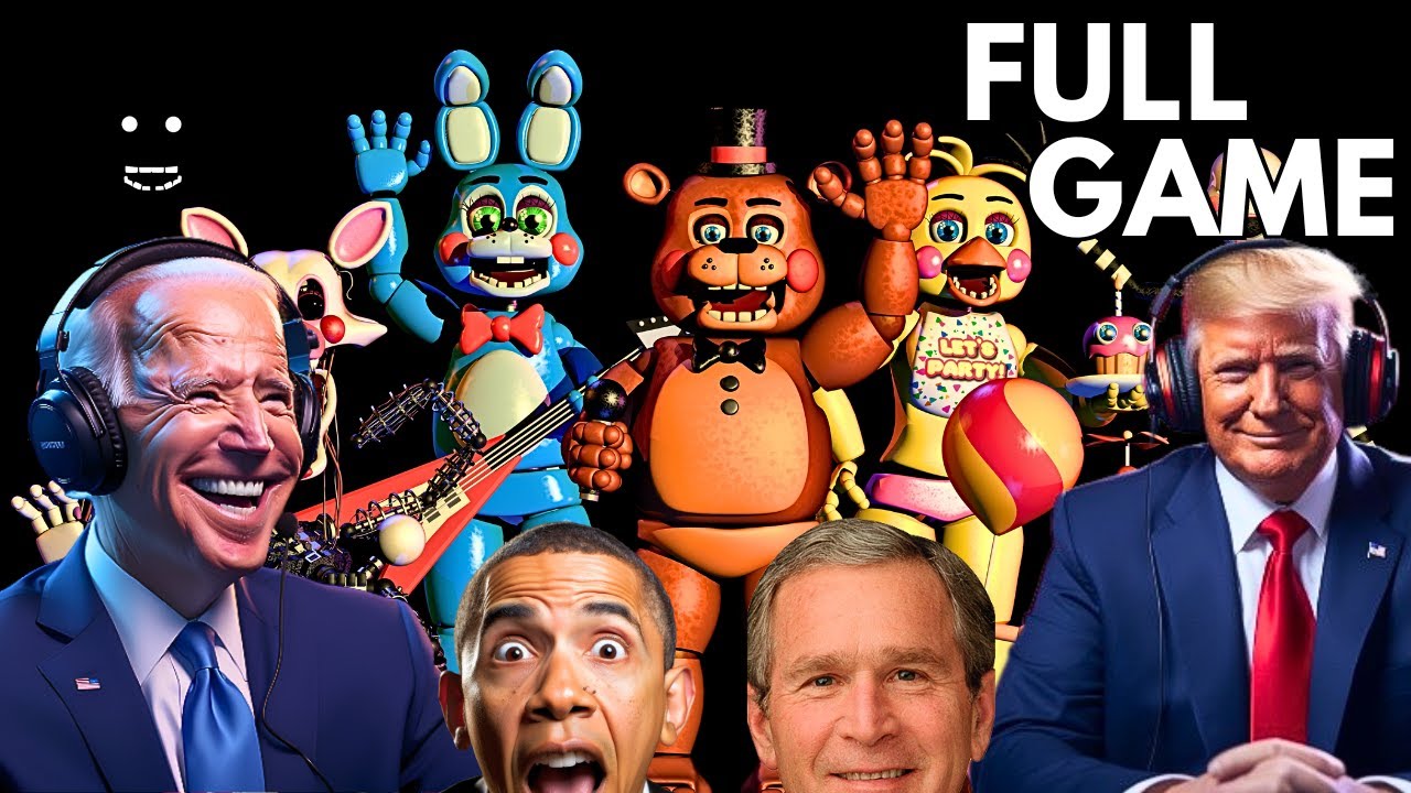 US Presidents Play Five Nights at Freddy's (FNAF 2) FULL GAME