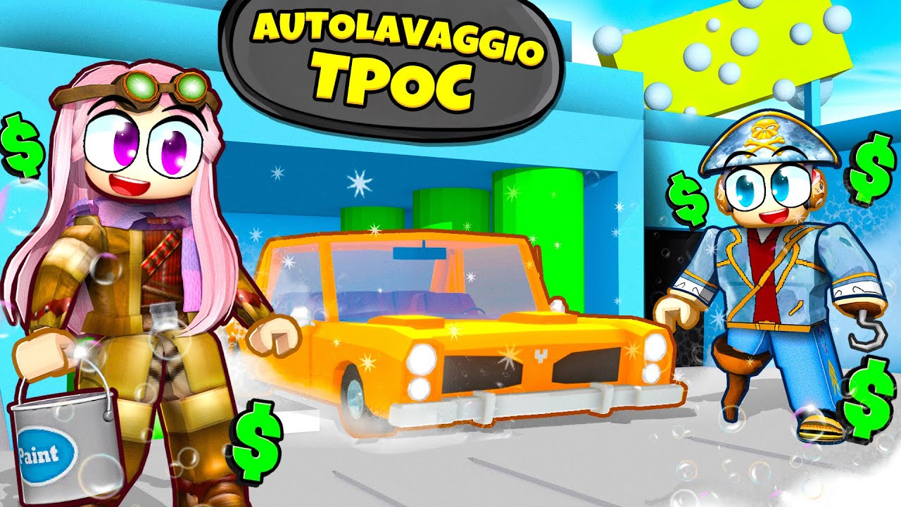 SPENDO 100.000€ PER IL MIGLIOR AUTOLAVAGGIO SU ROBLOX!