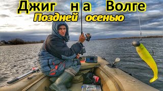 ДЖИГ НА ВОЛГЕ ПОЗДНЕЙ ОСЕНЬЮ/КАК НАЙТИ И ПОЙМАТЬ СУДАКА/РЫБАЛКА НА ВОЛГЕ/ПОИСК РЫБЫ ЭХОЛОТОМ/САМАРА