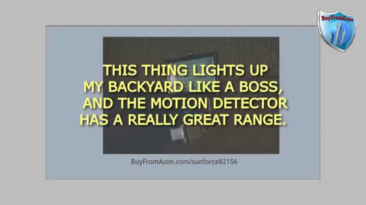 Sunforce LED Motion Light Review