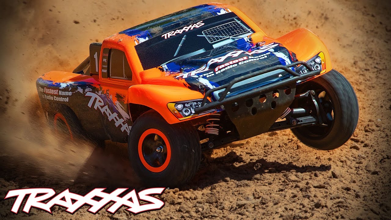 Traxxas Voiture Télécommandée Slash 4X4 1/10 4WD RTR Doré