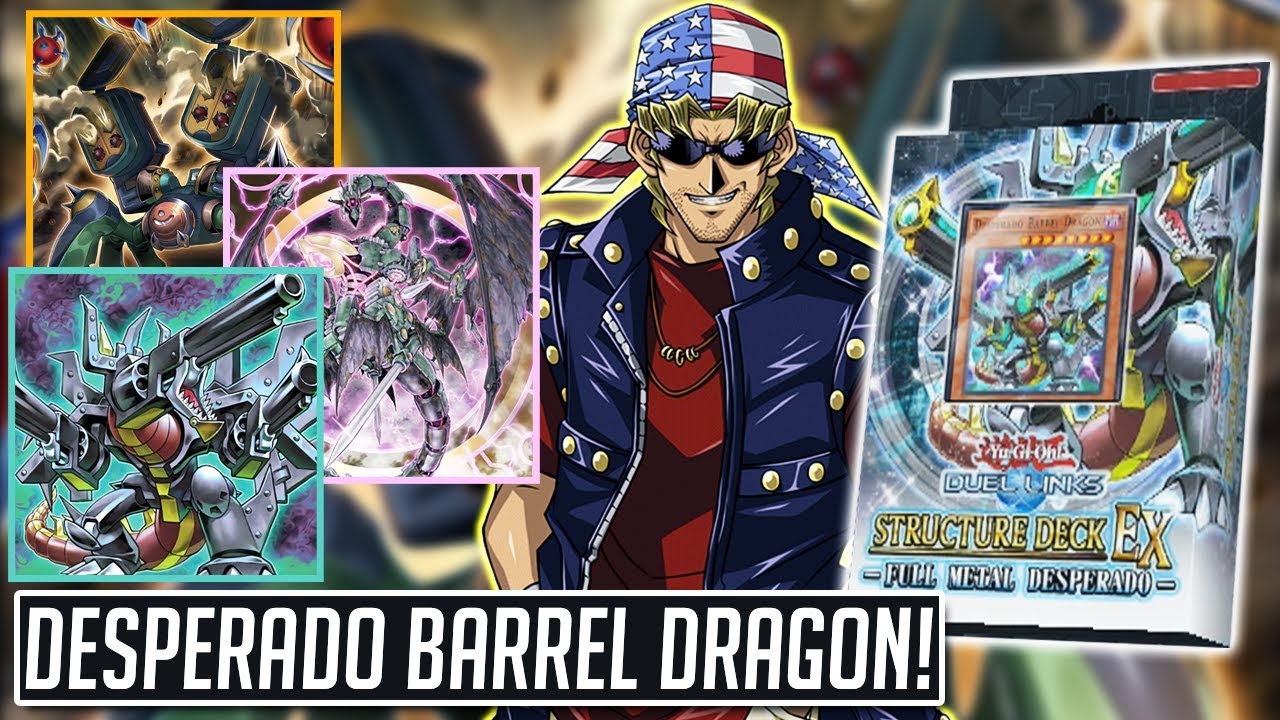 NEW Full Metal Desperado DECK EX! DESPERADO BARREL DRAGON x ANCIENT GEAR! [Yu-Gi-Oh! Duel Links]