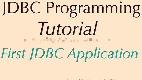 First JDBC Example with MySQL Database