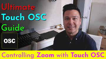 Controlling Zoom with TouchOSC, Part I (Ultimate Guide to TouchOSC)