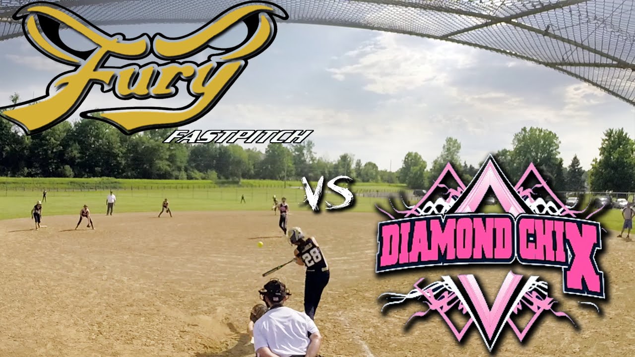 Fury Fastpitch Vegas 02 vs Diamond Chix 14u fastpitch softball game