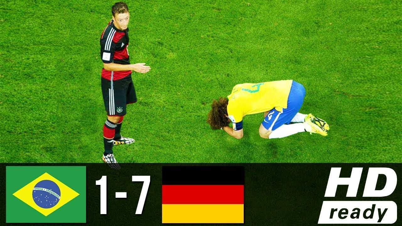 Brazil vs Germany World Cup 2014 Semi-Final Highlights HD ...