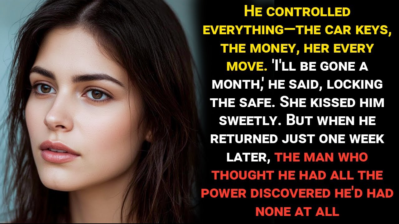 The controlling husband returned without warning — what he found changed everything