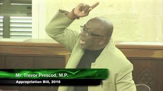 Mr  Trevor Prescod - Appropriation Bill 2018