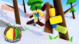 USANDO UM NOVO EFEITO ROBLOX - Sled Simulator [UPDATE 3]