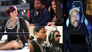 Cardi v Offset! Akademiks reacts to Cardi B explaining why she popped out w Stefon Diggs Wealth