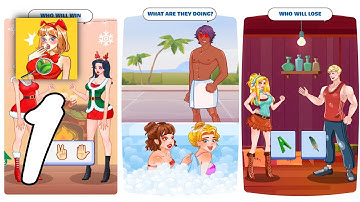 Brain Story: Tricky Puzzle Gameplay Walkthrough #1 - level 1 ~ 42 (Android, IOS)